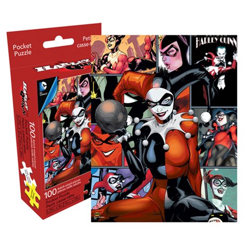 Harley Quinn 100-Piece Pocket Puzzle